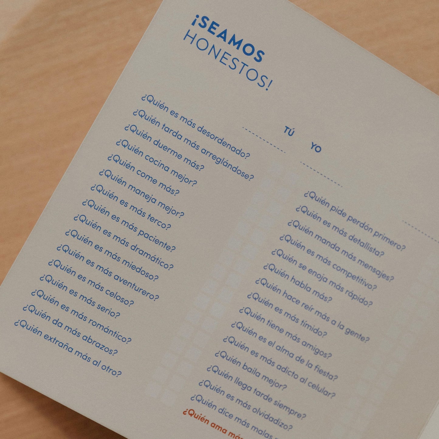 El Libro de Nosotros